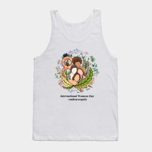 embrace equity international women's day 2023 Tank Top